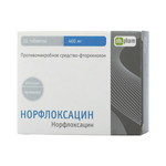 Норфлоксацин-OBL таблетки покрытые оболочкой 400мг N10