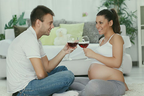 Влияние алкоголя на протекание беременности