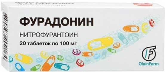 Фурадонин 100 мг при пиелонефрите